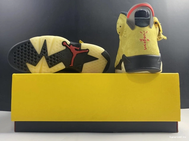 X AIR CN1084-300 TRAVIS 6 SCOTT JORDAN YELLOW 1104